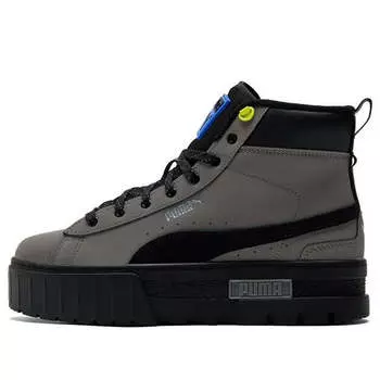 Кроссовки mayze mid wtr sneakers black Puma, черный