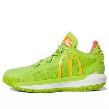 Кроссовки mcdonald's x dame 6 'dame sauce' Adidas, желтый