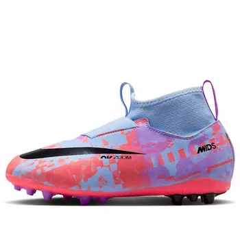 Кроссовки mercurial superfly 9 pro acad mds ag boots 'cobalt bliss black fuchsia' Nike, серый