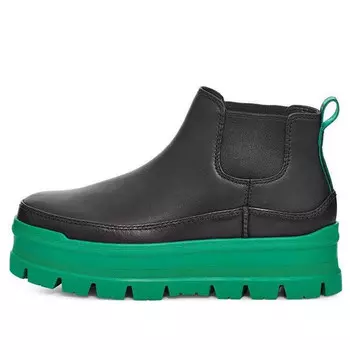 Кроссовки мерина платформа Ugg, черный