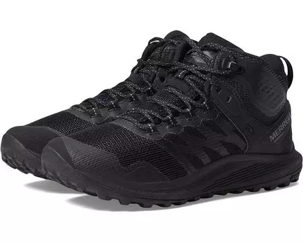Кроссовки Merrell Work Nova 3 Mid Wp, цвет Black/Charcoal