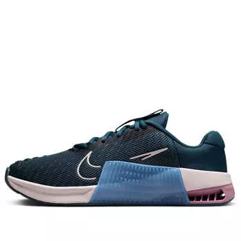Кроссовки metcon 9 'armory navy plum dust' Nike, синий