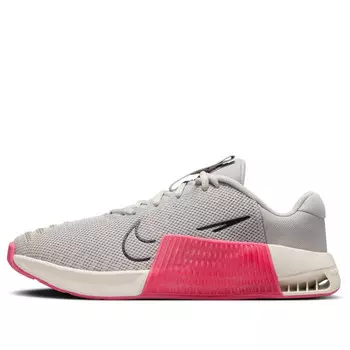 Кроссовки metcon 9 'light iron ore aster pink' Nike, мультиколор