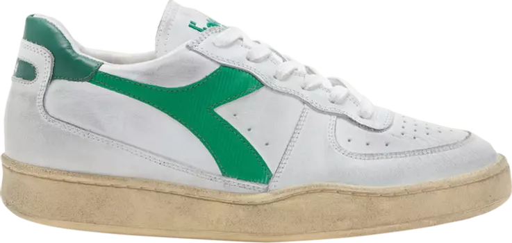 Кроссовки Mi Basket Low Used White Verdant Green, белый