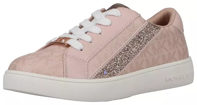 Кеды с блестками Michael Kors, розовый