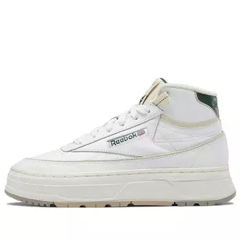 Кроссовки mid geo mid shoes 'white dark green' Reebok, белый
