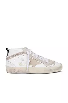Кроссовки mid star Golden Goose, черный