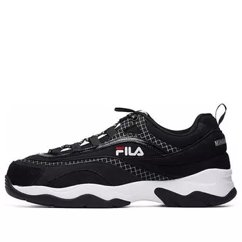 Кроссовки mihara x running shoes black Fila, черный