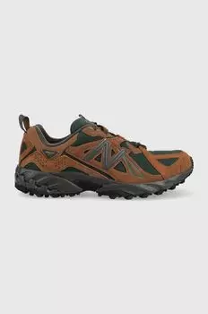 Кроссовки ML610TBG New Balance, коричневый