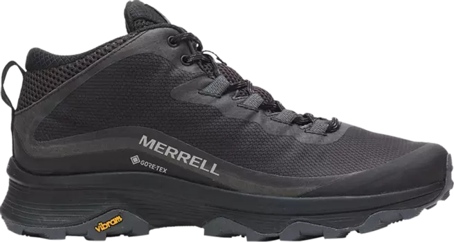 Кроссовки Moab Speed Mid GORE-TEX 'Black Asphalt', черный