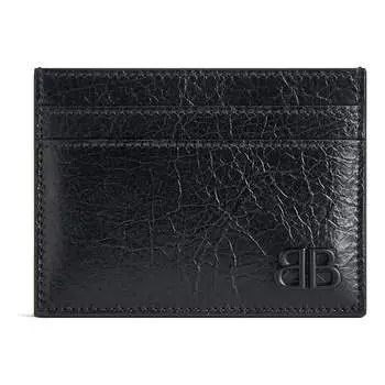 Кроссовки monaco card holder Balenciaga, черный