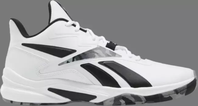 Кроссовки more buckets 'white camo' Reebok, белый