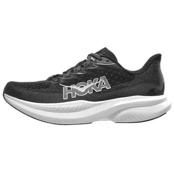 Кроссовки мужские MACH 6 с низким верхом, черные/белые Hoka One One