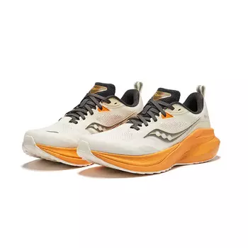 Кроссовки мужские низкие бежевые/оранжевые Saucony