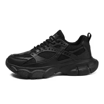 Кроссовки мужские толстые низкие Slazenger, черный