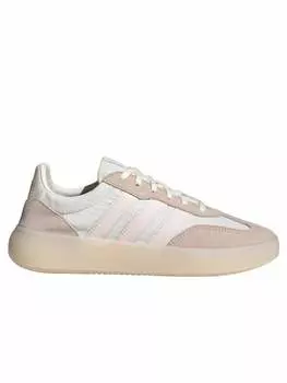 Кроссовки на шнуровке adidas, бежевый