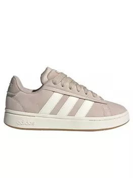 Кроссовки на шнуровке adidas, бежевый