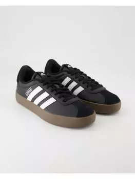 Кроссовки на шнуровке adidas, черный