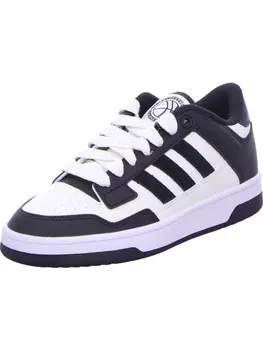 Кроссовки на шнуровке adidas, черный