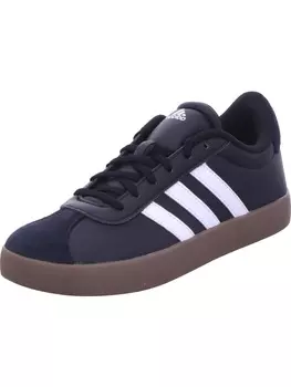 Кроссовки на шнуровке adidas, черный