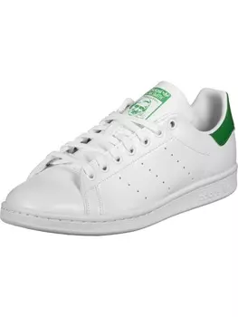 Кроссовки на шнуровке adidas, цвет footwear white/green
