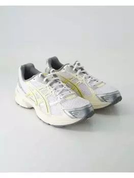 Кроссовки на шнуровке asics, белый