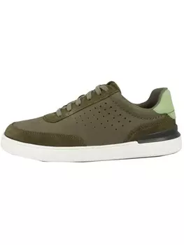 Кроссовки на шнуровке Clarks, цвет dunkelgruen