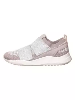 Кроссовки на шнуровке Clarks Leder-Sneakers Sift Slip, серый