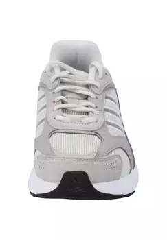 Кроссовки на шнуровке CRAZYCHAOS adidas, серый