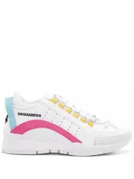 Кроссовки на шнуровке DSQUARED2, белый