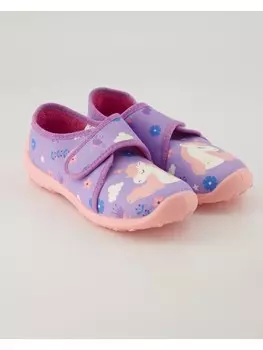 Кроссовки на шнуровке Fischer Klettschuhe, фиолетовый