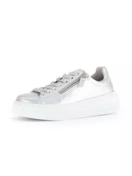 Кроссовки на шнуровке Gabor Comfort, серебряный