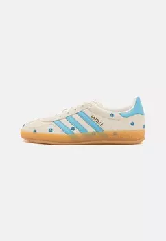 Кроссовки на шнуровке GAZELLE INDOOR adidas, кремовый
