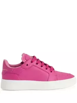 Кроссовки на шнуровке Giuseppe Zanotti, розовый