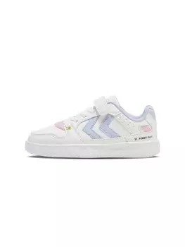 Кроссовки на шнуровке Hummel, цвет wei/helblau