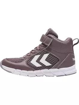 Кроссовки на шнуровке Hummel Elastische Schnrsenkel Sneaker Mid Speed Kinder, цвет SPARROW