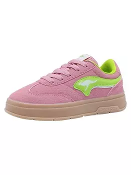 Кроссовки на шнуровке K-GK Meenie Kangaroos, цвет rosa/hellgrn