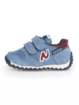 Кроссовки на шнуровке Naturino Leder-Sneakers Sammy 2, синий