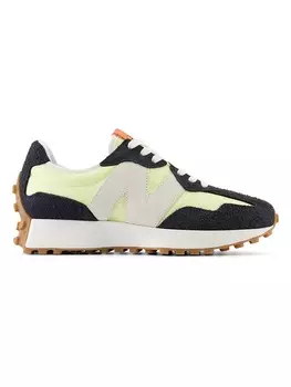 Кроссовки на шнуровке New Balance, цвет grn/schwarz/creme