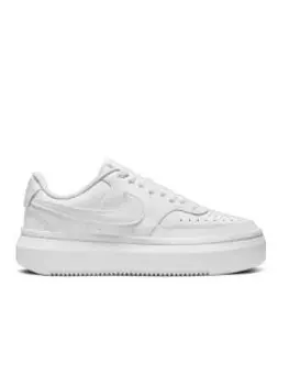 Кроссовки на шнуровке Nike Sneaker WMNS Court Vision Alta, белый