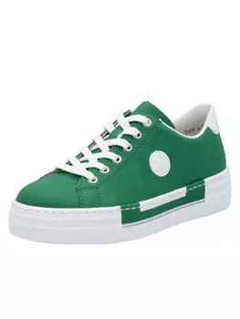 Кроссовки на шнуровке rieker Sneaker, зеленый