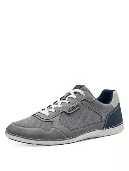 Кроссовки на шнуровке S. Oliver Sportliche Schnrschuhe, серый