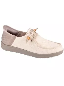 Кроссовки на шнуровке Skechers, бежевый