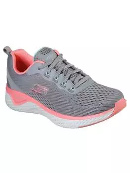 Кроссовки на шнуровке Skechers, серый