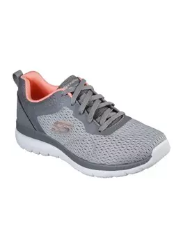 Кроссовки на шнуровке Skechers, серый