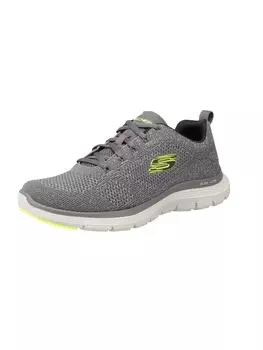 Кроссовки на шнуровке Skechers, серый