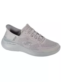 Кроссовки на шнуровке Skechers, серый