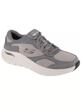 Кроссовки на шнуровке Skechers, серый