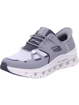 Кроссовки на шнуровке Skechers Slipper, серый