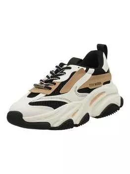 Кроссовки на шнуровке Steve Madden, цвет schwarz/beige